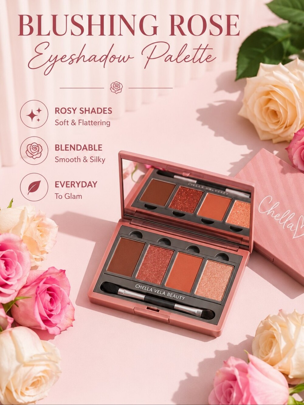 Blushing Rose Eyeshadow Palette